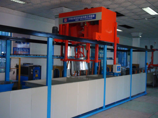 স্বয়ংক্রিয় ব্যারেল Plating লাইন সঠিক খাওয়ানো দ্রুত এবং সুবিধাজনক ঝুলন্ত পিএলসি কন্ট্রোল OEM